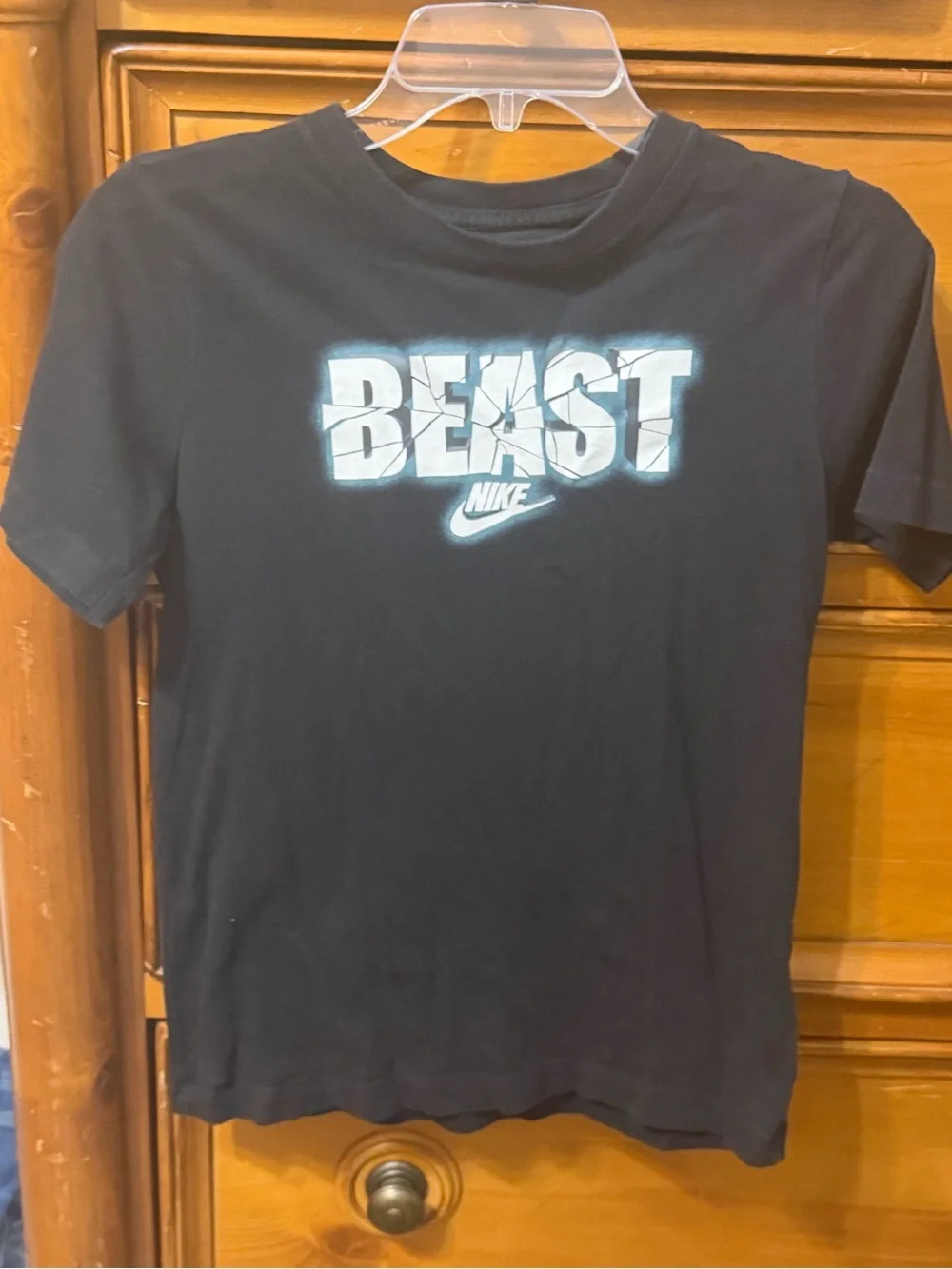 Nike 'Beast' Black Graphic Youth T‑Shirt